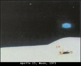 Apollo 15 Blue UFO