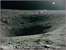 Apollo 16 UFO Over Rover