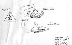 Rendlesham Forest UFO Drawing